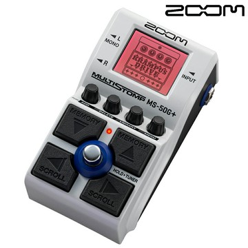 非凡樂器『ZOOM』電吉他單顆型綜合效果器 MS-50G+ / 公司貨保固