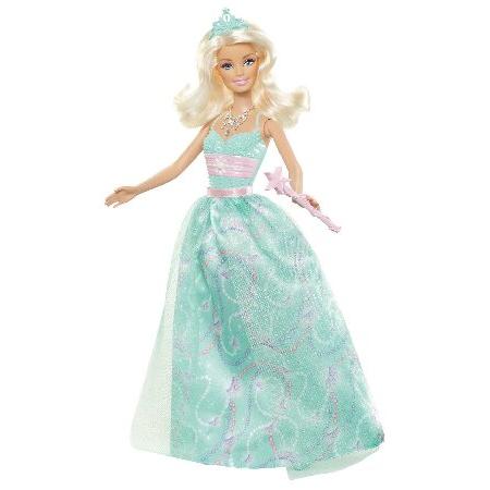 バービー Barbie Princess Barbie Green Dress Doll 2012 Version