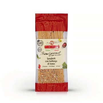 【Tiberino】魚子義大利麵(250克) 3步驟/真空料理包/正宗義式口味/義大利原裝/NASA太空任務