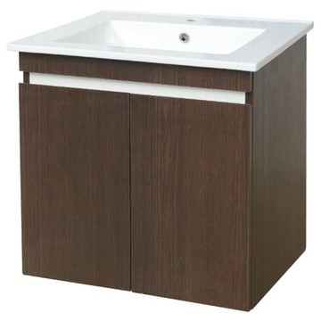 PV26609060E胡桃木面盆置物櫃60CM