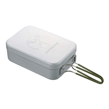 日本【鹿牌CAPTAIN STAG】鋁製露營便當盒