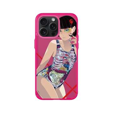 iPhone 15 Pro Max Clear 粉漾桃 - MITSUME - Deadly cute