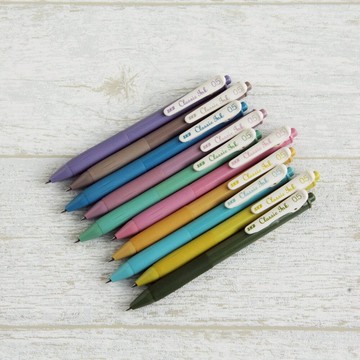 SKB G-2506 G-2506A 復古色 速乾 按動中性筆 (0.5mm)【APP滿額下單10%點數(單一帳號最高5000點)】1/31止