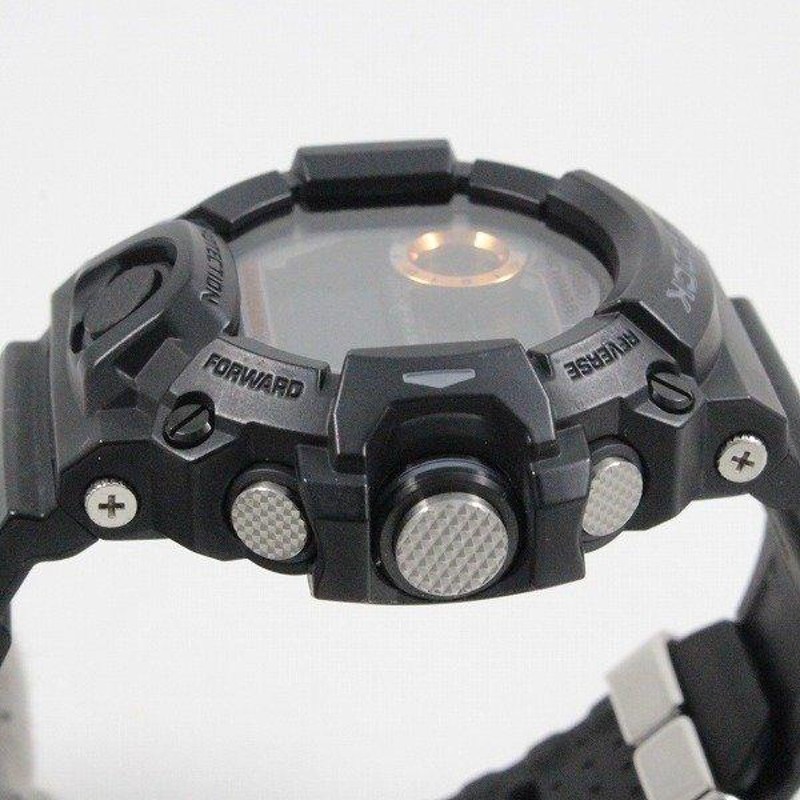 カシオ G-SHOCK レンジマン ソーラー電波 メンズ 腕時計 ブラック