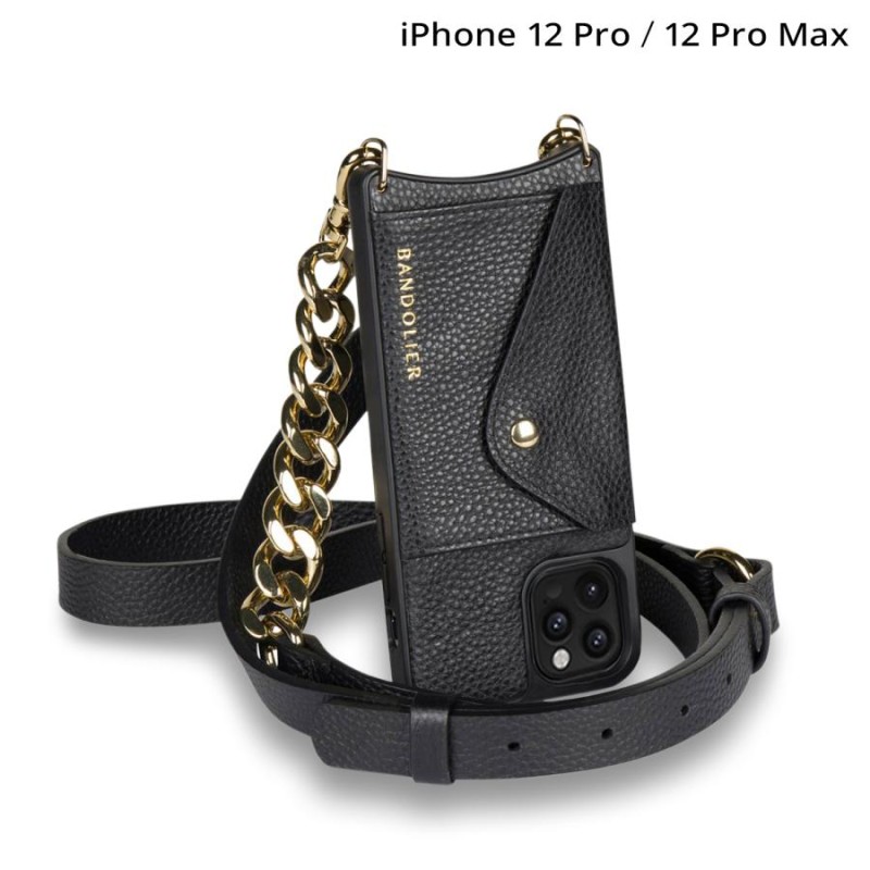 バンドリヤー iPhone12 /12 pro ケース ショルダー スマホ BANDOLIER