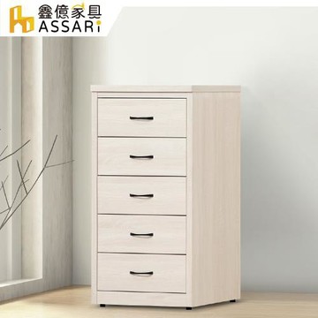 【ASSARI】盧克2尺五斗櫃(寬61x深49x高114cm)