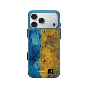 iPhone 17 Pro Max Clear (相機按鈕) 夜幕藍 - Van Gogh Museum - 麥田群鴉