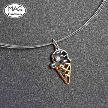 甜心吊墜 | 冰淇淋 造型吊墜 附送鋼絲頸圈