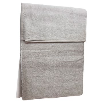 星紅織品 雲朵柔軟純棉浴巾 30x60吋  灰色  1條