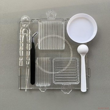 桃園出貨✨2.6mm拼豆工具套裝豆針筆豆鏟立豆盒拼豆豆手工diy套裝小豆豆筆