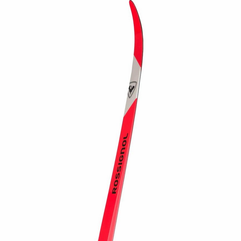 ブルー×レッド ROSSIGNOL スキンスキー クラシカル／186・191・196・201cm／R-SKIN ULTRA IFPプレート／ROSSIGNOL  ロシニョール／クロスカントリースキー