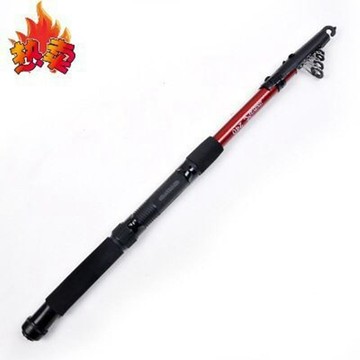 隆帥魚竿紅螺紋海竿遠投竿拋竿玻璃鋼竿燈竿小海竿