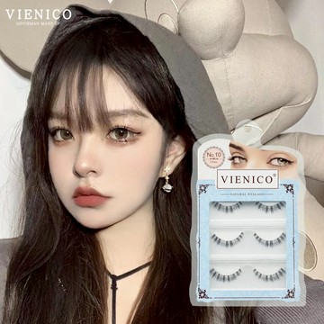 【台灣現貨🇹🇼】VIENICO靈動系列NO.10🍀日系短款 眼中長 萌鹿款 假睫毛