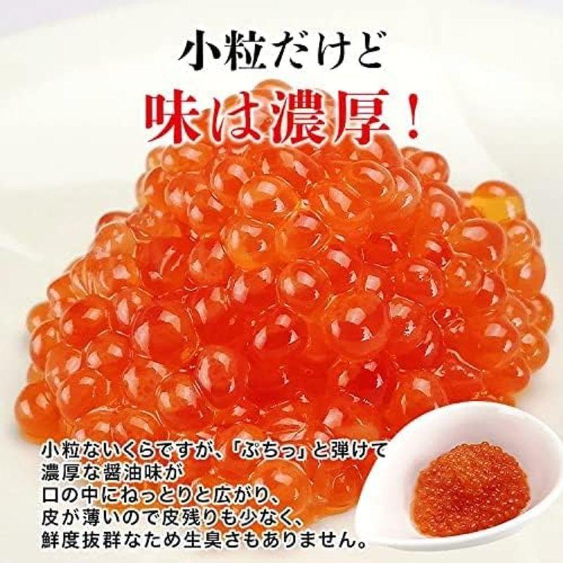 食の達人 いくら 醤油漬け トラウトサーモン 500g (250g×2P)