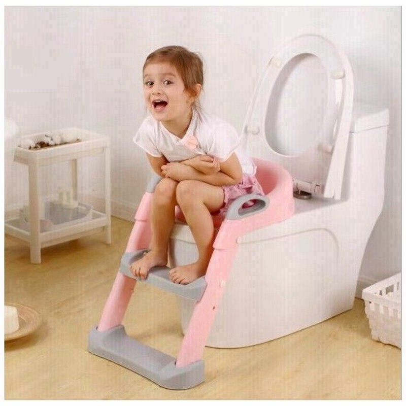 補助便座 子供 トイレトレーニング おまる トイレ 補助 折りたたみ式 踏み台 ステップ ピンク 通販 Lineポイント最大get Lineショッピング