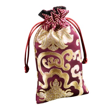 財神小舖 十二生肖開運祈福福袋 狗生肖  深紫色  1個