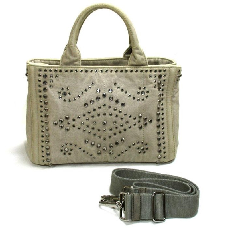 PRADA デニム2wayトートバッグ nube