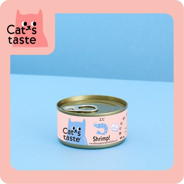 Cat's Taste 吞拿魚蝦肉汁貓罐