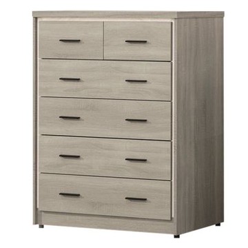 文創集 海珊卡3尺六抽斗櫃-89x52x123cm免組