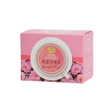 曼寧輕盈玫瑰茶15入