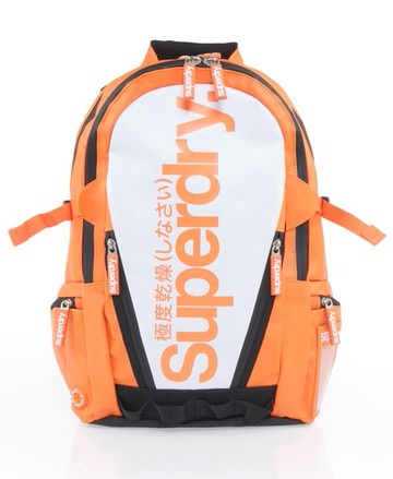 Superdry Unisex two Tone Backpack Orange / Orange/white/orange - Size: 1SIZE