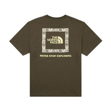 The North Face U CAMP BOX LOGO RELAXED SS TEE GRAPHIC - 男女 短袖上衣 NF0A8GXD21L