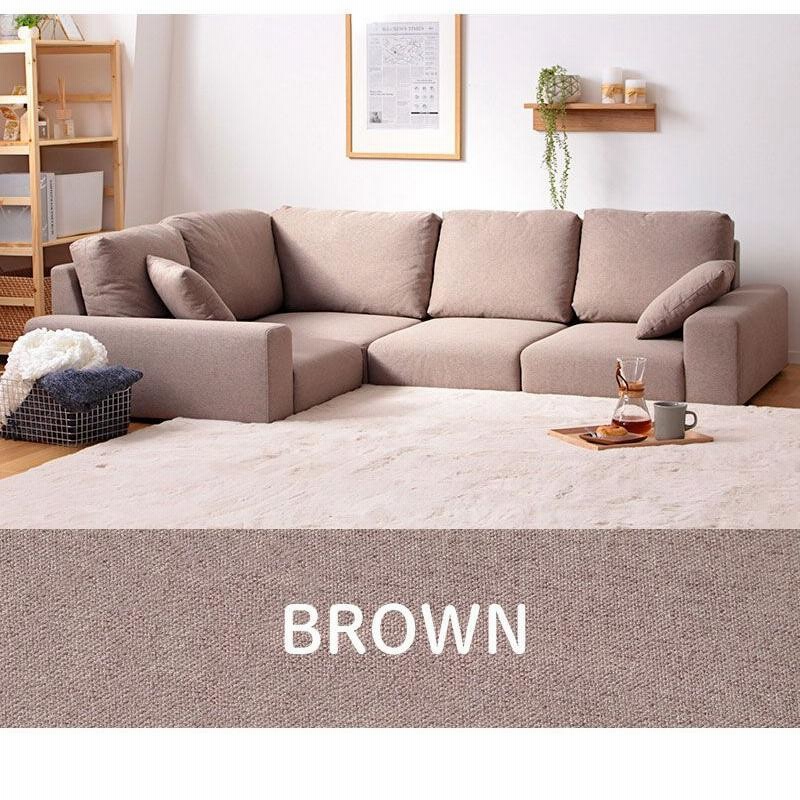 ソファ ｌ字 背もたれ 北欧 2人掛け カウチ 3人掛け ソファー 肘なし