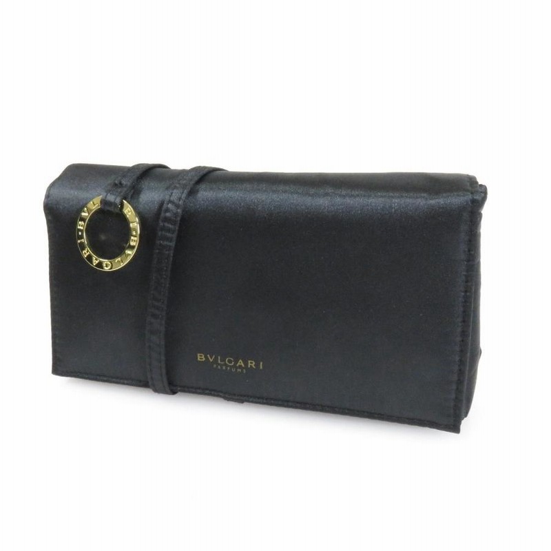 BVLGARI 黒 ナイロン ポーチ