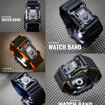 【Puregear 普格爾】Apple Watch 磁吸扣錶帶