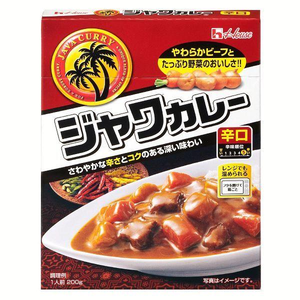 レトルトジャワカレー  ハウス食品 (D)