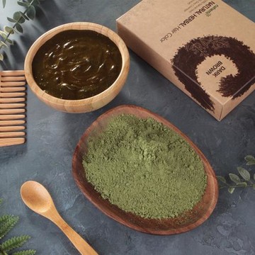 【Nahemi 娜禾蜜】草本增色護髮粉｜咖啡黑