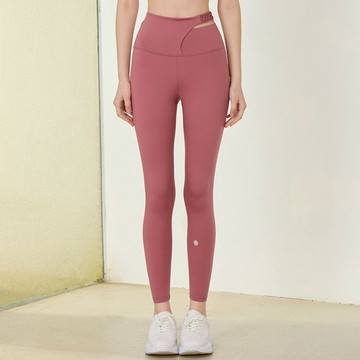 S2N WAVE 纖腰編織設計長褲_Desert Coral B023