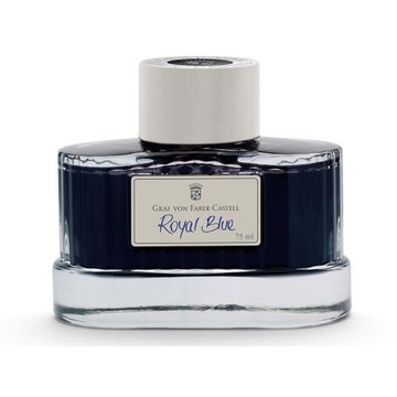 德國伯爵Graf Von Faber-Castell頂級墨水(皇家藍Royal Blue)