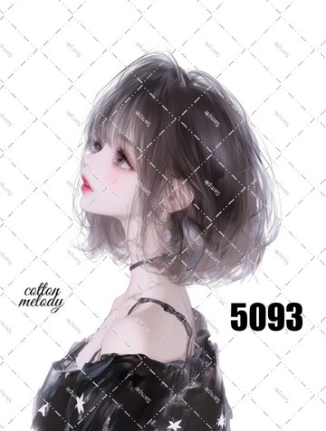 original sticker no.5093 人物貼紙 原創貼紙 原創人物貼紙 裝飾貼紙 cotton melody