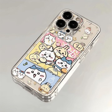 【台灣-出貨】吉伊卡哇iPhone14/15/16透明手機殼x/xs防摔全包11/12/13軟殼678p