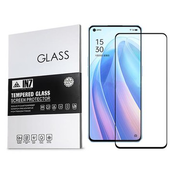 IN7 OPPO Reno7 Pro 5G (6.55吋) 高清 高透光2.5D滿版9H鋼化玻璃保護貼 疏油疏水 鋼化膜