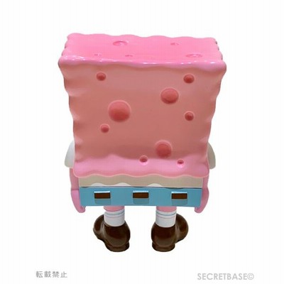 スポンジボブ SPONGEBOB FULL COLOR PINK with Heart eye Ver. シークレットベース SECRETBASE  TOKYO 原宿 | LINEブランドカタログ