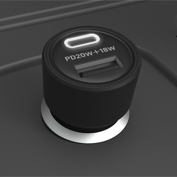 Kashimura 直插式高速快充QC+PD車充頭