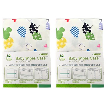 Skater 濕紙巾收納抽取包  米奇系列 多色  2個