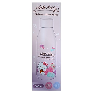 SANRIO 三麗鷗 不鏽鋼隨手瓶  凱蒂貓  1個  500ml