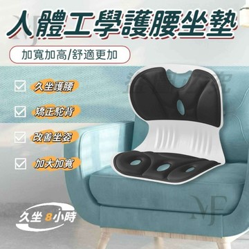 台灣出貨💕體工學護腰坐墊 減壓腰靠坐墊 護脊坐墊  防駝靠墊 美臀靠墊 防駝背護腰墊 護腰 減震 腰靠 辦公室