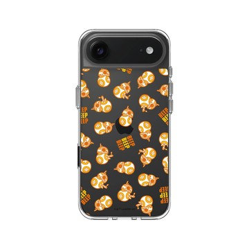 iPhone Air Clear Case（相機按鈕） 透明 - 迪士尼-星際大戰 Star Wars - Pattern BB8-Galaxy