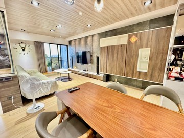 樹義國小  6年屋柱邊大車位 朝南邊間3房平車｜台中市南區福田一街