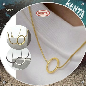 金屬質感升級💥單圈細繩項鍊 日常百搭 中性風配飾 情侶飾品 歐美極簡風 不易氧化不掉色 KENTA
