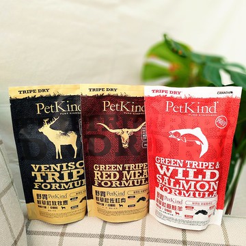 【狗主食】PetKind 野胃天然鮮草肚狗糧 300克 小包裝 買2送2