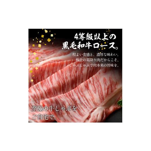 ふるさと納税 鹿児島県 志布志市 鹿児島県産 黒毛和牛 肩ロース しゃぶしゃぶ肉(計400g) a0-290