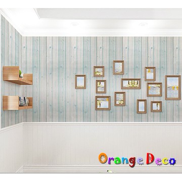 【橘果設計】木紋風格 自黏壁紙 10米長 多款可選 DIY組合壁貼牆貼室內設計裝潢