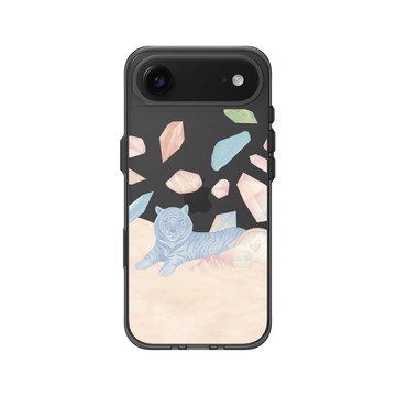 iPhone Air Clear (相機按鈕) 酷墨灰 - 欣蒂小姐 Miss Cyndi - 夢裡的老虎