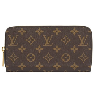 Louis Vuitton LV M41894 ZIPPY 新版經典花紋拉鍊長夾.粉紅 現貨