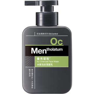 Mentholatum 男士冰振活炭潔面乳 150ml